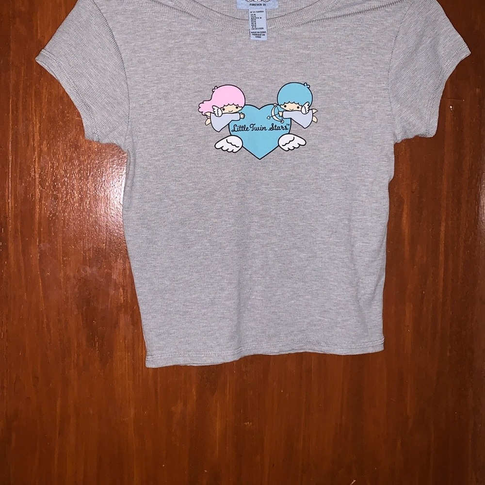 Sanrio Forever 21 Collab Little Twin Stars Babydoll Shirt